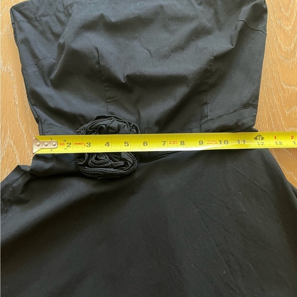 Mini strapless little black dress perfect for party H&H size 6 - Picture 6 of 7